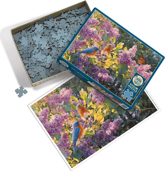Puzzle Cobble Hill Spectacol de primăvară 500 piese