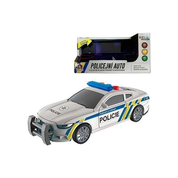 Mașină de poliție cu sunet ceh