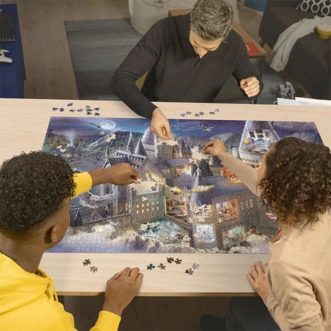 Puzzle Harry Potter Castelul Hogwarts 3000 de piese