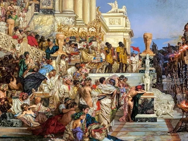 Puzzle Art Collection: Torțele lui Nero 4000 piese
