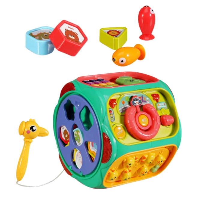 Cub educațional interactiv 8în1