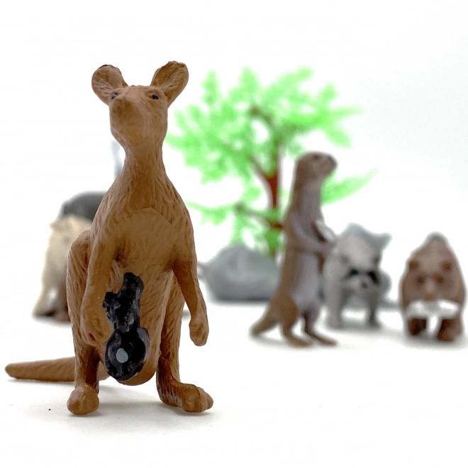 Set figurine animale sălbatice Woopie