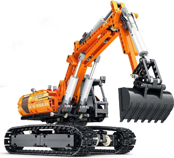 Șasiu pe șenile stabil și rotație 360°