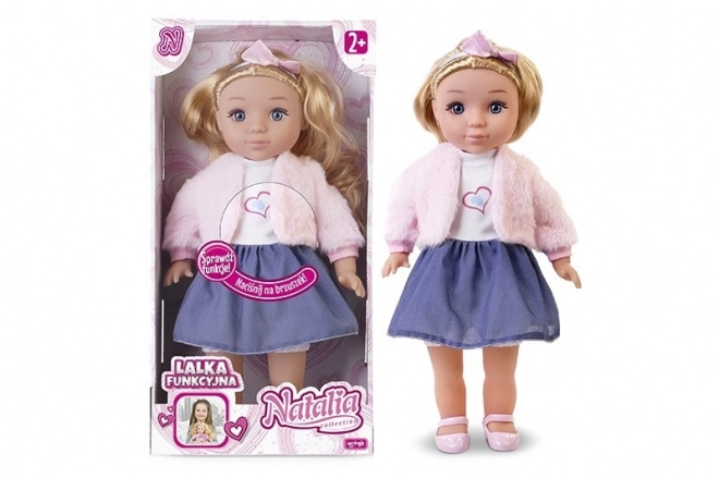 Păpușă funcțională Natalia 36 cm