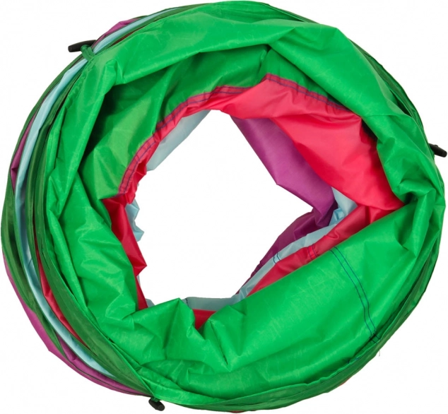 Tunel colorat pentru copii in forma de omida