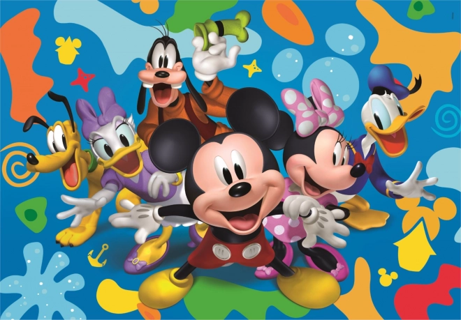 Puzzle 104 piese - Disney Mickey și Prietenii