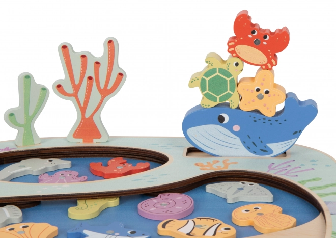 Joc de îndemânare Ocean sub apă de la Tooky Toy