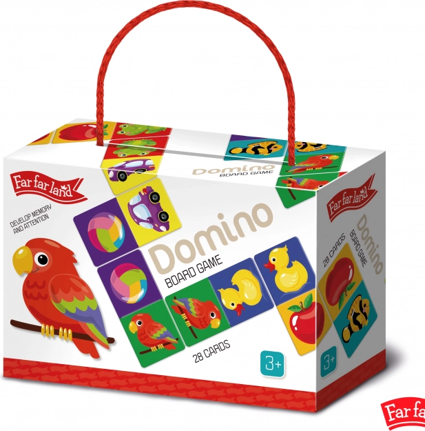 Domino Far Far Land colorat cu imagini