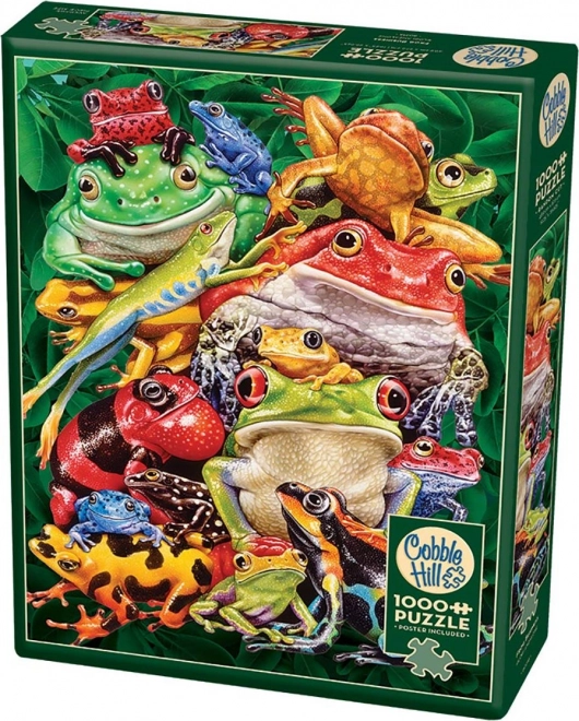 Puzzle afacerea broaștei 1000 piese de la COBBLE HILL