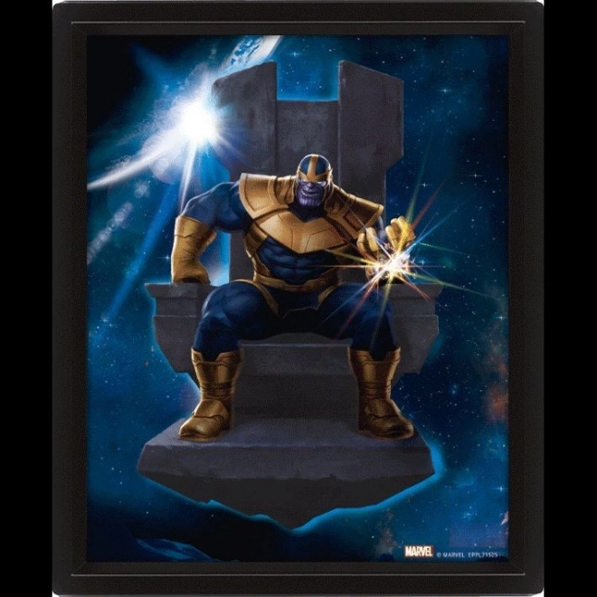 3D Obraz Avengers Thanos