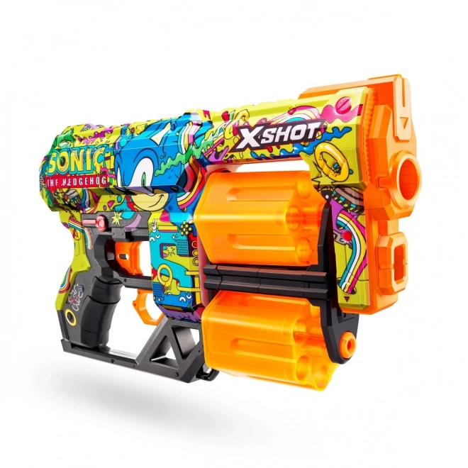 Blaster X-Shot Skins inspirat de Sonic the Hedgehog