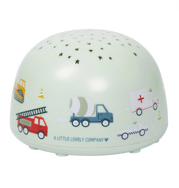 A Little Lovely Company Lampă cu proiector – Vehicule