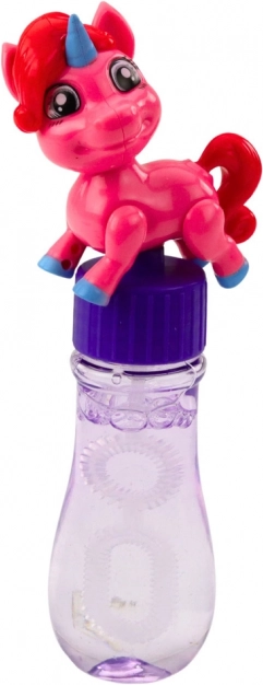Baloane săpun Unicorn cu figurină mobilă 14cm