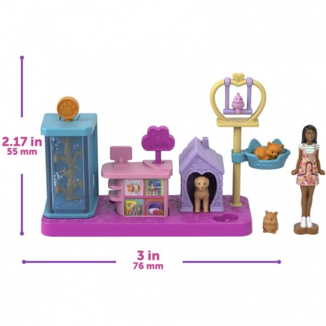 Mini set de joacă BarbieLand - Zverimex
