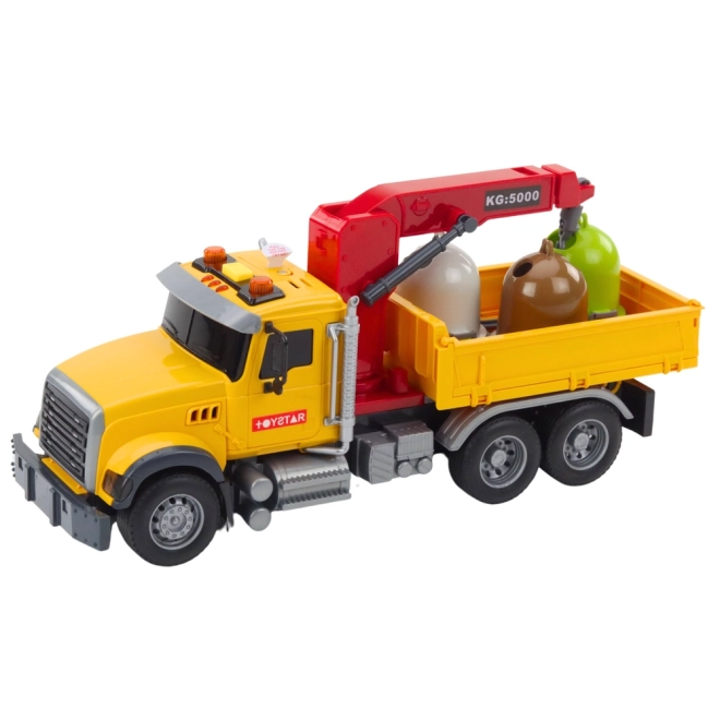 Camion de sortare a deșeurilor cu efecte