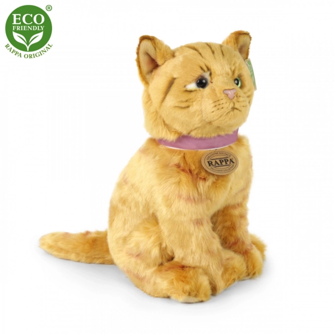 Rappa Pisica de pluș maro 25 cm ECO-FRIENDLY
