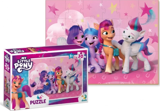 Puzzle DODO My Little Pony: Echipa bună 30 de piese