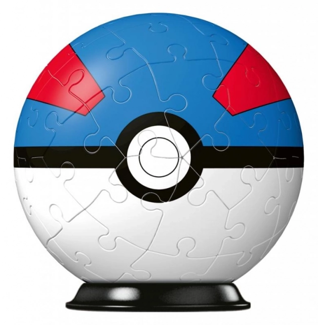 Puzzle 3D sferic Pokemon albastru