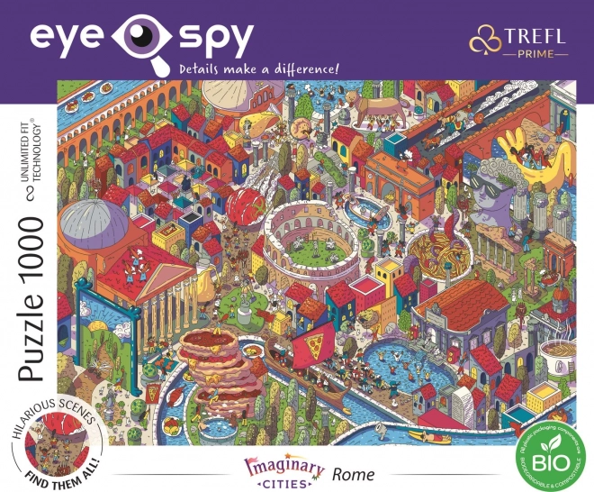 puzzle Trefl Eye-Spy Orașe Imaginare: Roma, Italia 1000 piese