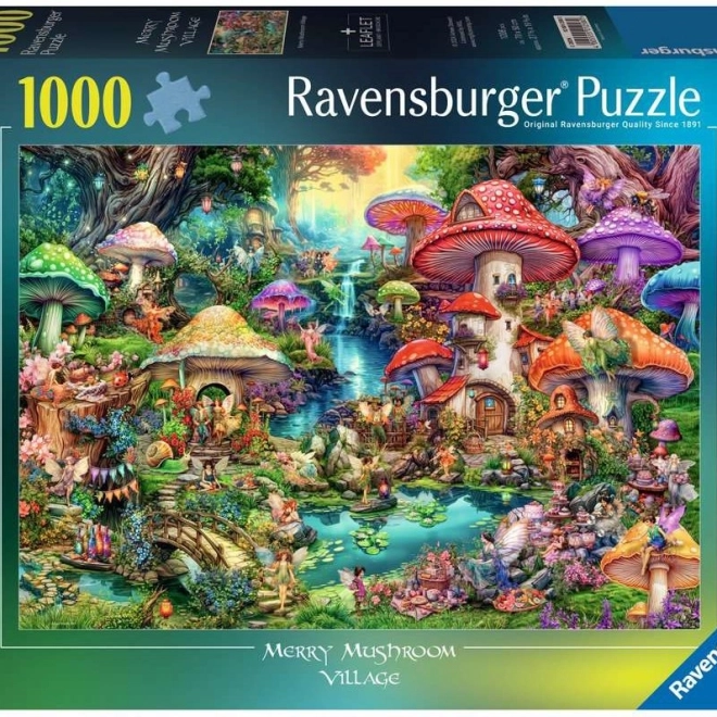 Puzzle Ravensburger Satul Ciupercilor 1000 Piese