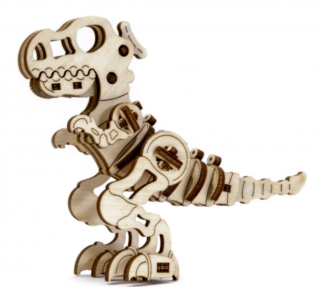 Puzzle 3D mecanic T-Rex Seria Jurasic de la Wooden City