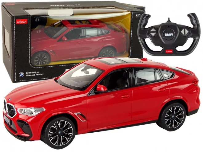 Mașină R/C Bmw X6 M Rastar roșie