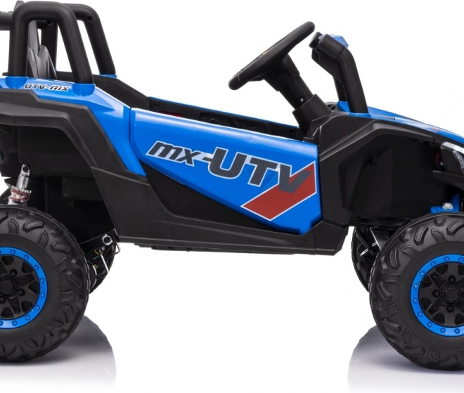 Vehicul electric pentru copii Buggy Madman UTV-MX albastru