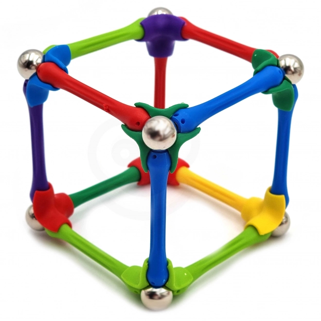 Set de construcție magnetică Woopie 110 piese