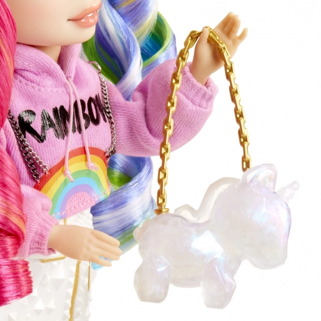 Păpușa creativă Rainbow High Amaya Raine cu cristale