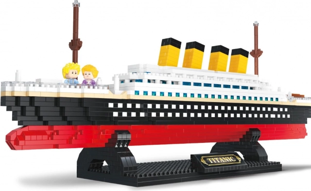 Set construcție Titanic 35x8x14,5 cm