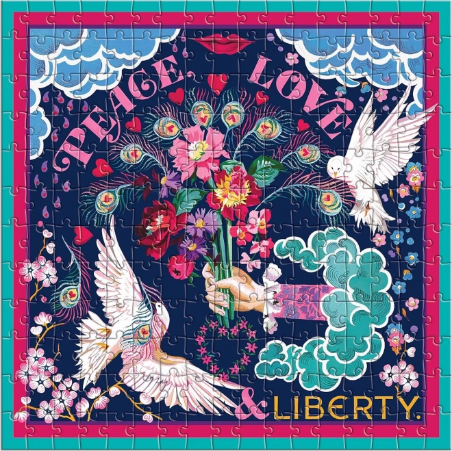 Puzzle pătrat Liberty: Puterea iubirii 4x200 bucăți