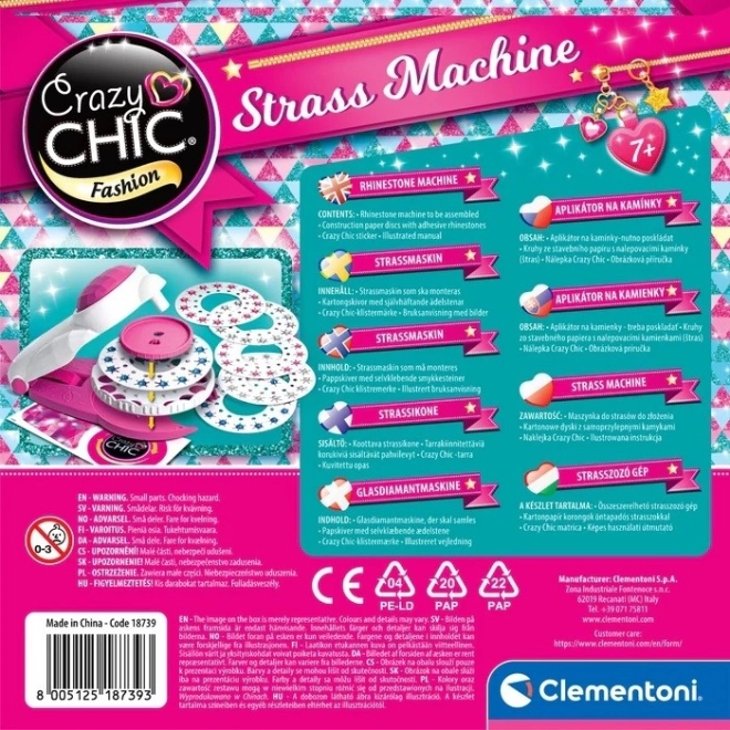 Masina de decorat Crazy Chic de la Clementoni