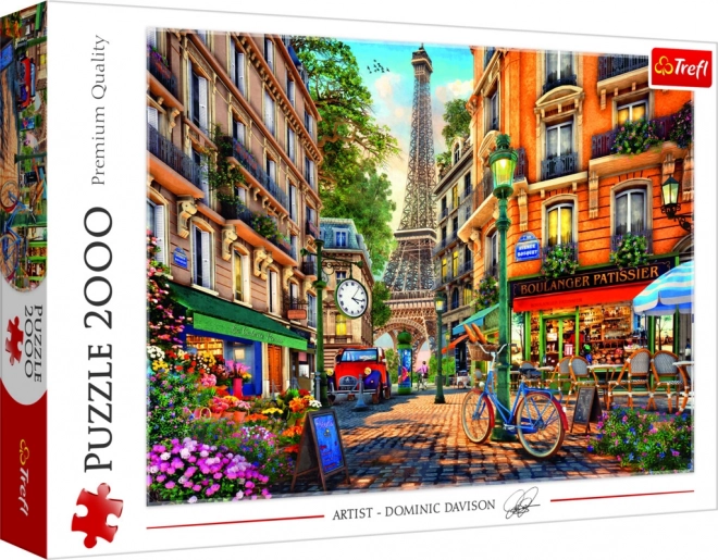 Puzzle Trefl după-amiază în Paris 2000 piese