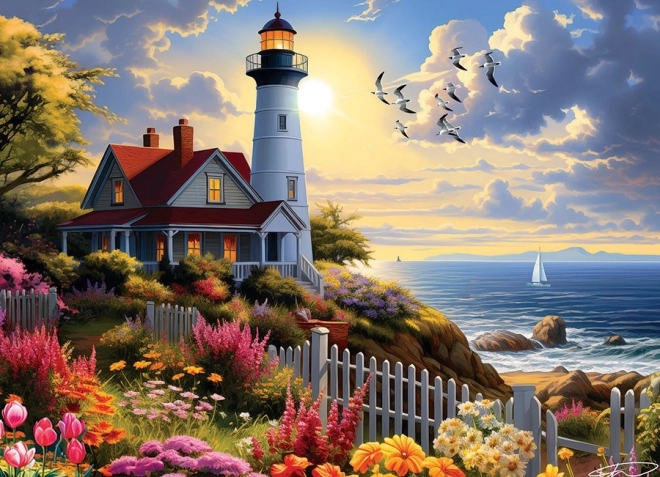 Puzzle cu far - 500 piese