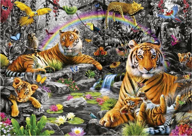 puzzle Educa jungla minunată 1500 piese