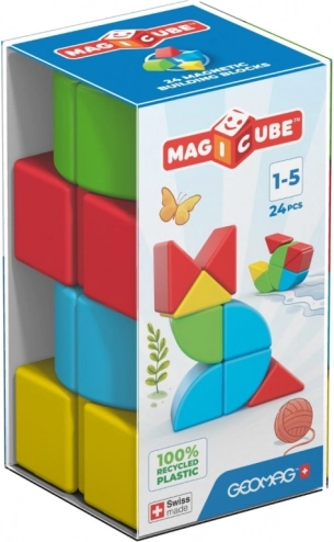 Geomag Magicube Blocks 24 piese