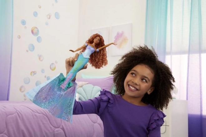 Lalea Ariel transformare magică Disney Mica Sirenă