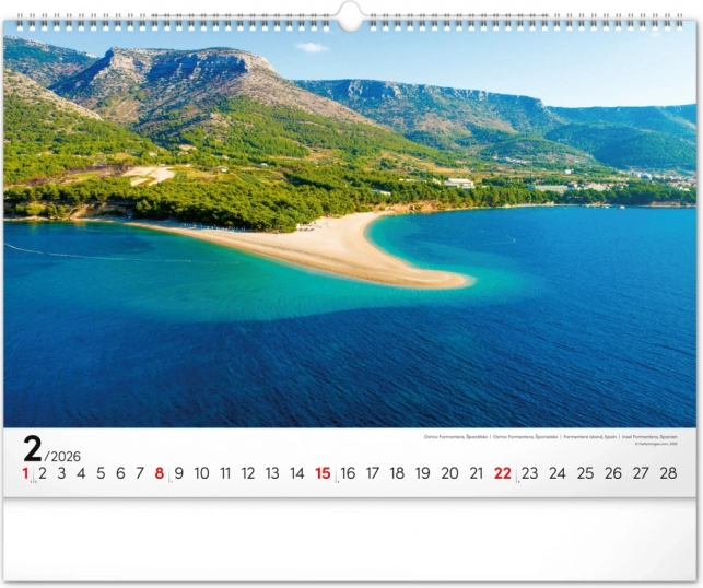 Calendar de perete Marea 2026