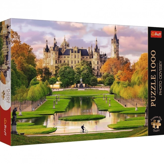 Puzzle 1000 de piese - Zavoiul Schwerin, Germania