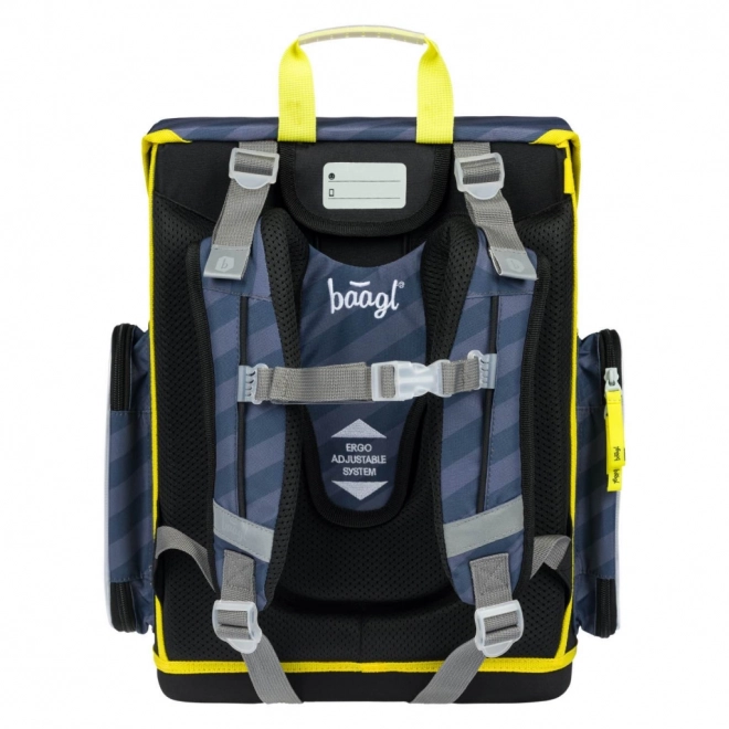 Set școlar Ergo BAAGL cu ghiozdan, penar, sac