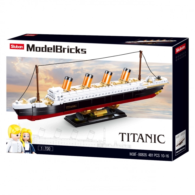 Sluban titanic set de construcție mediu