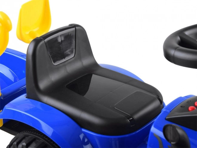 Tractor New Holland cu remorcă pentru copii