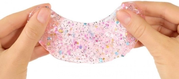 Slime sclipitor pentru joacă senzorială