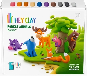 Pastă de modelat Hey Clay Animale din pădure