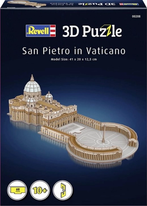 Puzzle 3D Bazilica Sfântul Petru Vatican