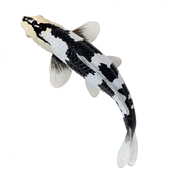 Figurină Mojo crap Koi Shiro Utsuri
