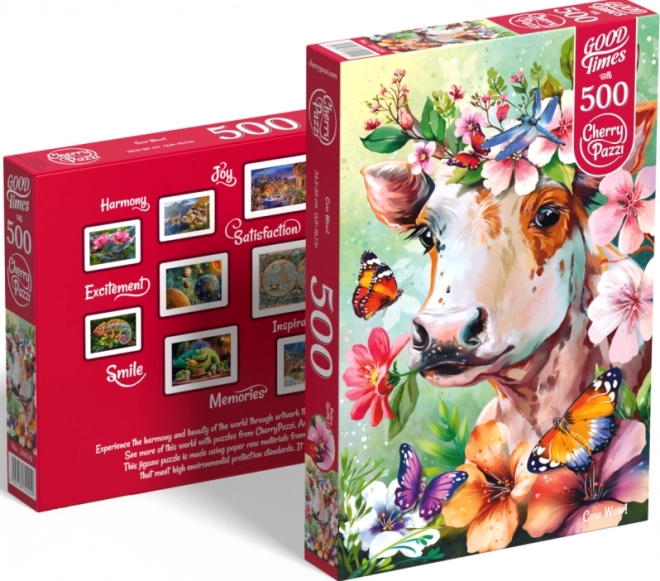 Puzzle Cherry Pazzi Păni, vaca! 500 piese