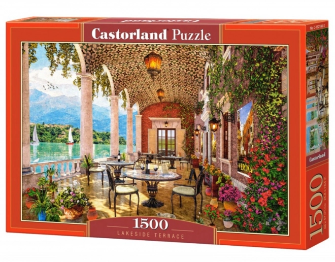 puzzle terasa la lac 1500 piese