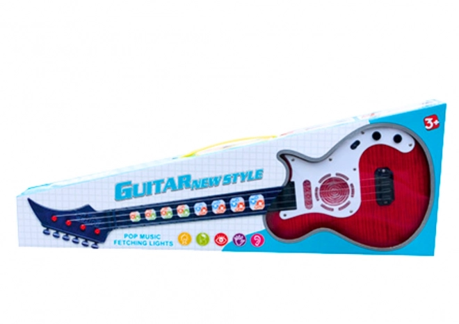 Chitară electrică pentru copii cu lumini și melodii