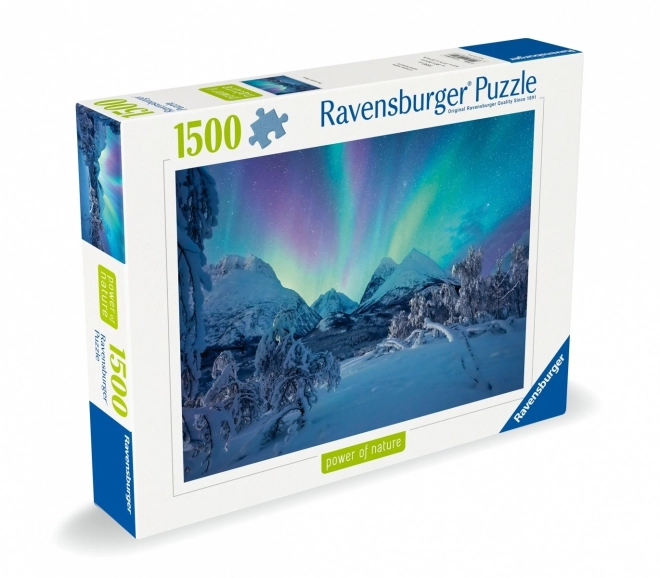 Puzzle Aurora Boreală Dansând 1500 Piese